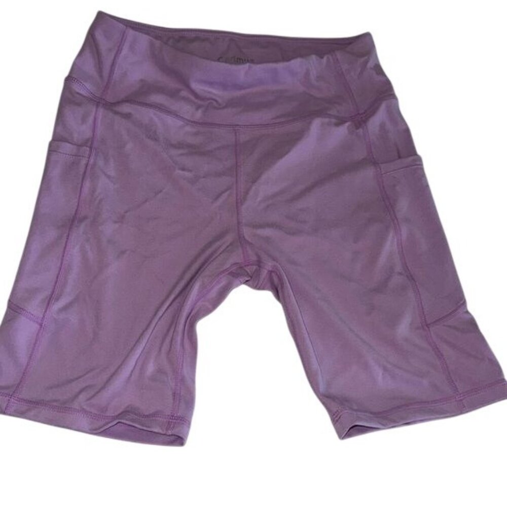 Cadmus Womens Sports Wear Shorts L/XL Lavender Spandex & Polyester